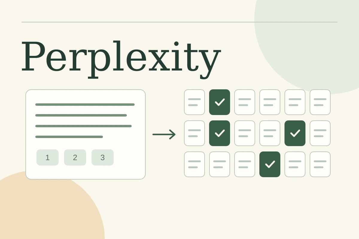 Perplexity: una risposta con fonti numerate e 18 pagine citate, di cui 4 scelte per una lettura approfondita.